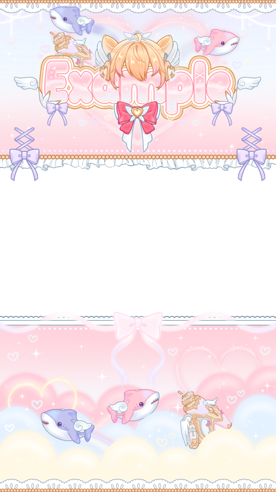 Regular + mirror background